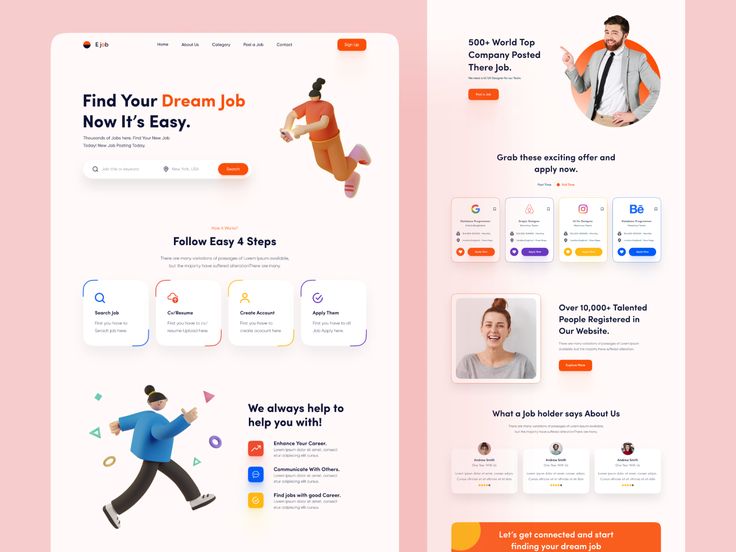 Job Finder Landing Page_