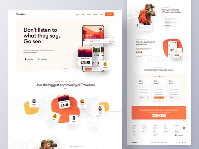 Travel Website Design